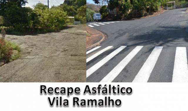 =Finalizado o recape asfáltico da Vila Ramalho