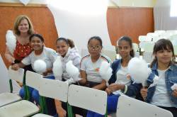 Alunos do 5º ano participam do projeto integração 