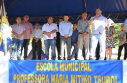 Inauguração da Reforma da Escola Maria Mitiko Tsuboi