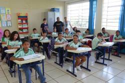 Alunos participam da Prova Paraná