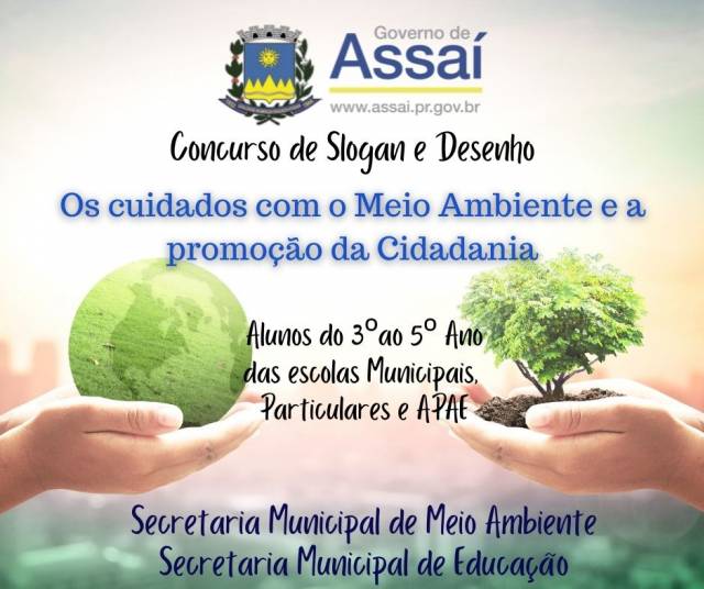 =ESTUDANTES PARTICIPAM DO CONCURSO DE SLOGAN E DESENHO.