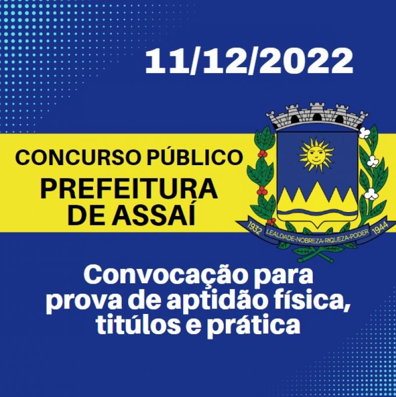 =CONVOCAÇÃO DOS CANDIDATOS CLASSIFICADOS NO  CONCURSO PÚBLICO 2022 PARA PROVAS DE TÍTULO, APTIDÃO FÍSICA E PRÁTICA.