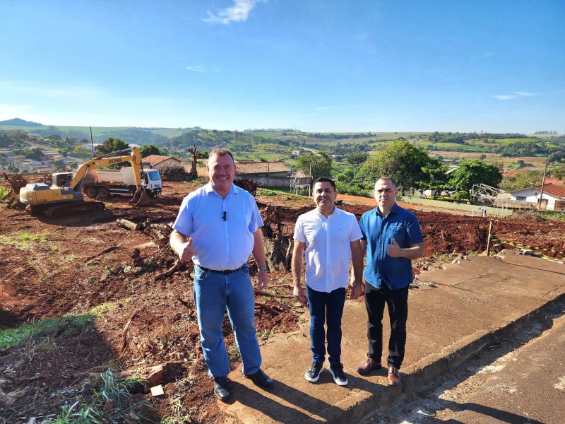 =INICIADA A CONSTRUÇÃO DO CENTRO DE CONVIVÊNCIA DO IDOSO DE ASSAÍ.