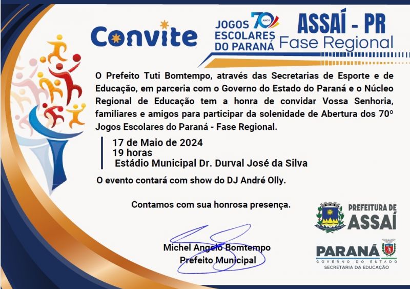 =VEM AÍ OS JOGOS ESCOLARES DO PARANÁ EM ASSAÍ