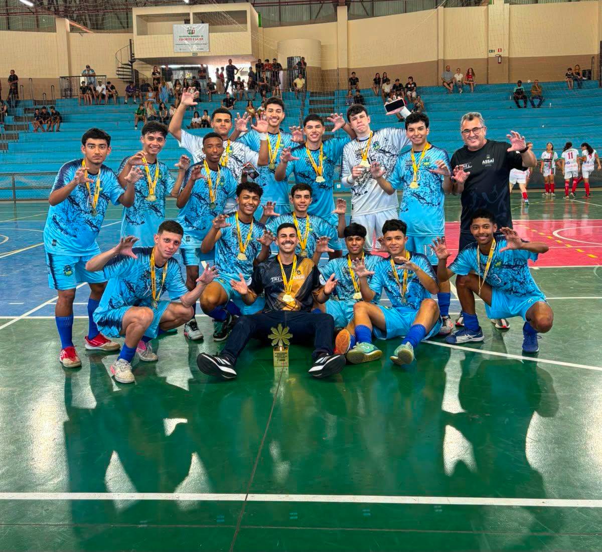 ASSAÍ FAZ HISTÓRIA E ESTÁ NA FINAL DOS JOGOS DA JUVENTUDE DO PARANÁ