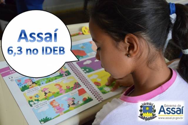 Assaí avança no IDEB 2017