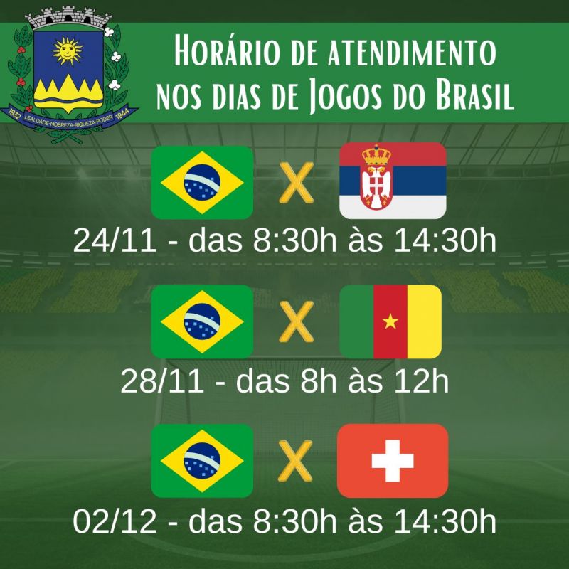 ASSAÍ: COMO FICAM OS ATENDIMENTOS NOS DIAS DE JOGOS DA SELEÇÃO BRASILEIRA.