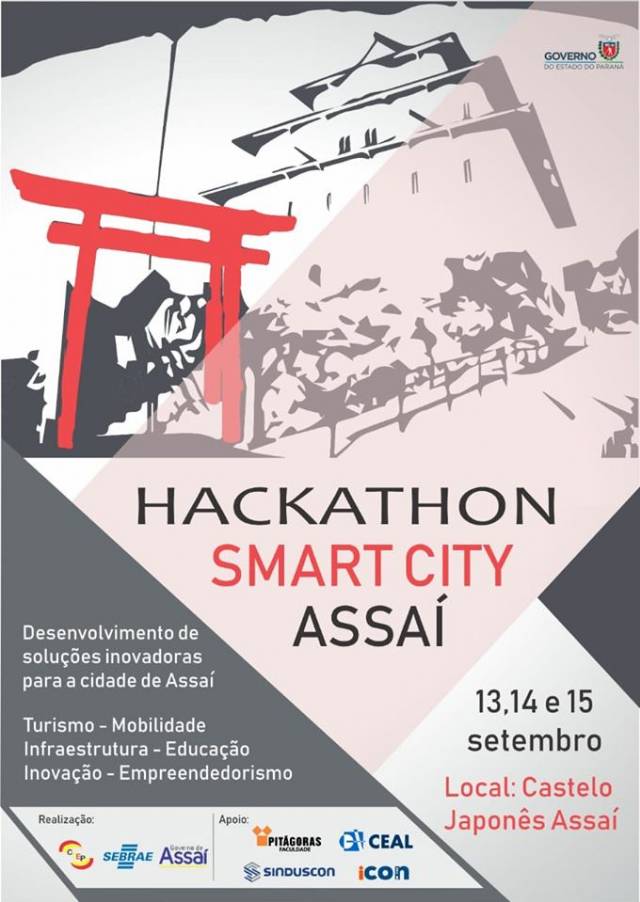 Castelo Japonês sediará Hackathon Smart City