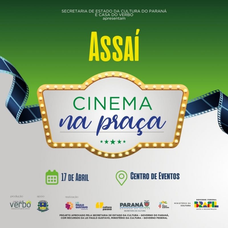 CINEMA GRATUITO PARA TODOS