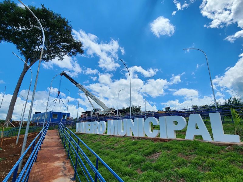 CONSTRUÇÃO DO VIVEIRO MUNICIPAL DE ASSAÍ AVANÇA A CADA DIA.