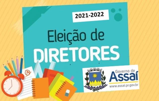 Deferimento das candidatas inscritas para eleição de Diretores das escolas e cmeis municipais
