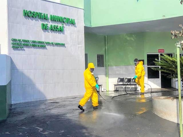 DESINFECÇÃO DOS ESTABELECIMENTOS DE SAÚDE
