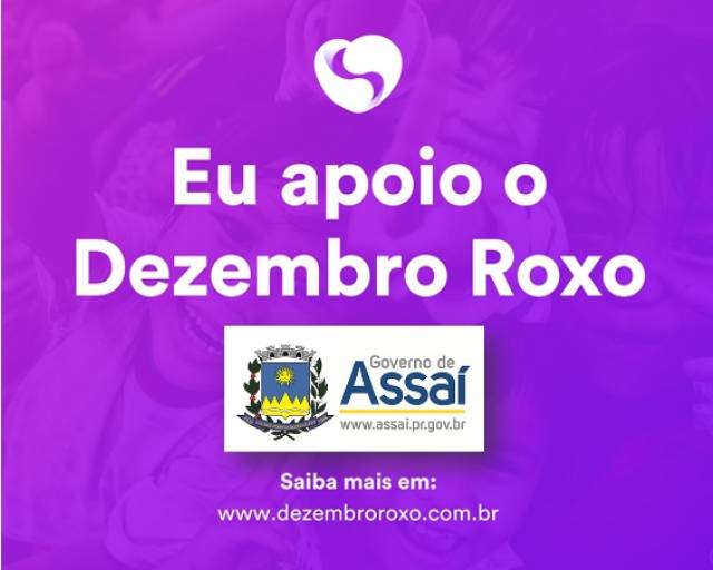 Dezembro Roxo - doações IR para projetos sociais