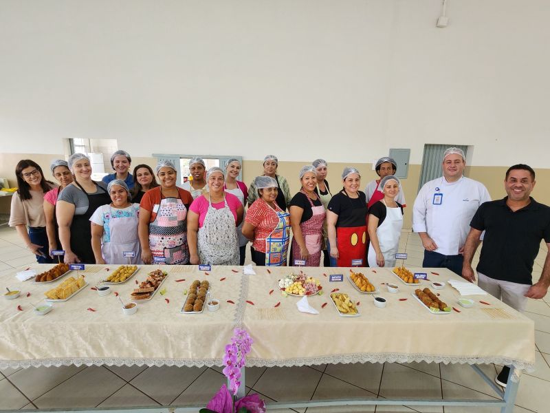 ENCERRAMENTO DO CURSO  DE PETISCOS E COMIDA DE BOTECO