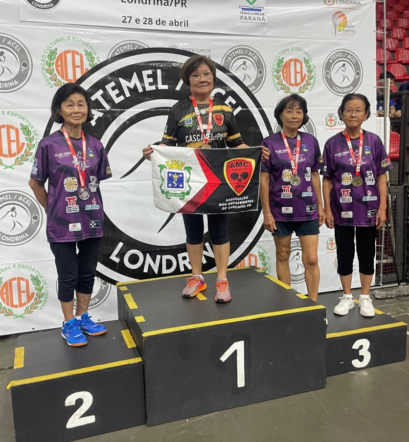 EQUIPE DE ASSAÍ PARTICIPA DO CAMPEONATO PARANAENSE DE TENIS DE MESA.
