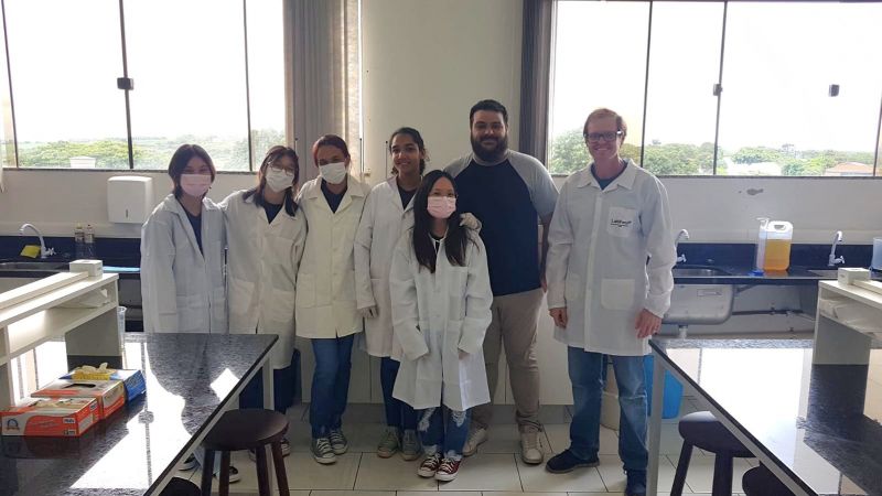 Equipe do Colégio Estadual Conselheiro Carrão ganha mentoria da UFPR, em Jandaia do Sul, e testa sua solução de biodiesel para uso dentro do Ecossistema de Inovação do Vale do Sol.