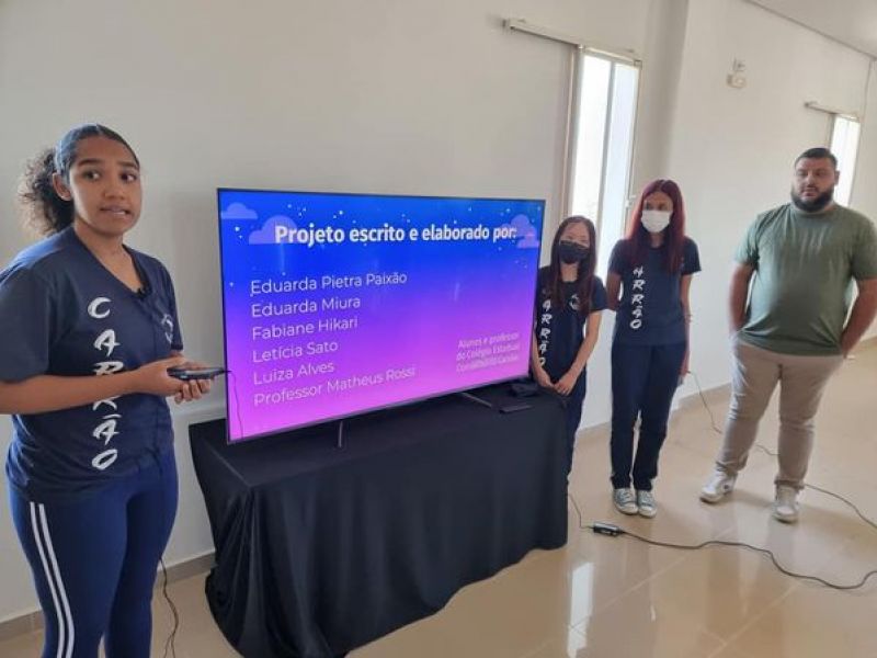 ESTUDANTES APRESENTAM OS PROJETOS INSCRITOS NA JORNADA DOS DESAFIOS ODS