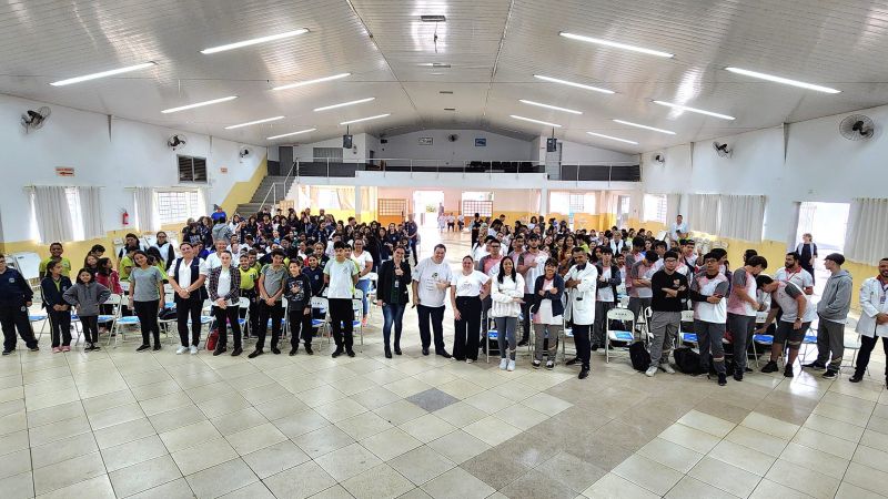 ESTUDANTES PARTICIPAM DA ABERTURA OFICIAL DA JORNADA DOS DESAFIOS ODS 2024