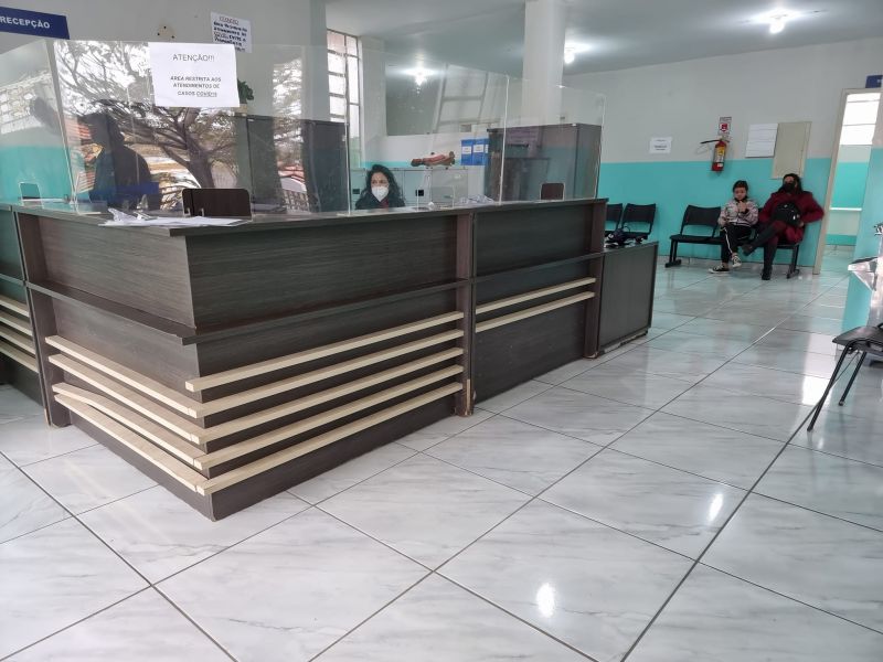 FINALIZADA A REFORMA NO POSTO DE SAÚDE CENTRAL.