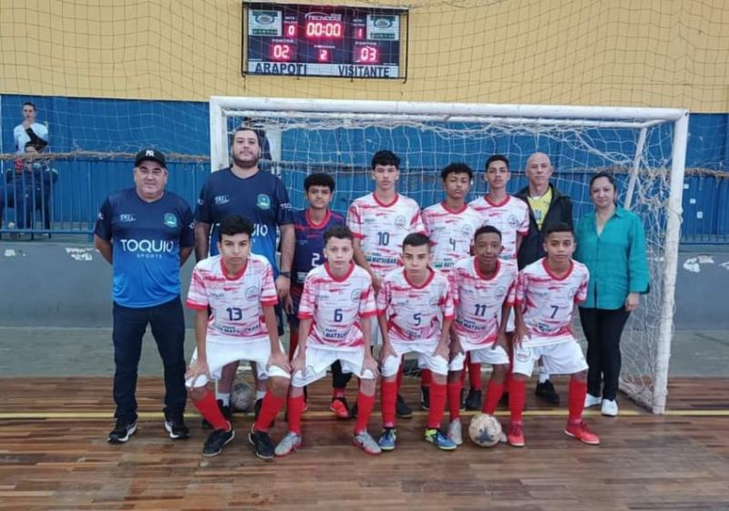 FUTSAL MASCULINO B SE CLASSIFICA PARA FINAL DOS JOGOS ESCOLARES DO PARANÁ.
