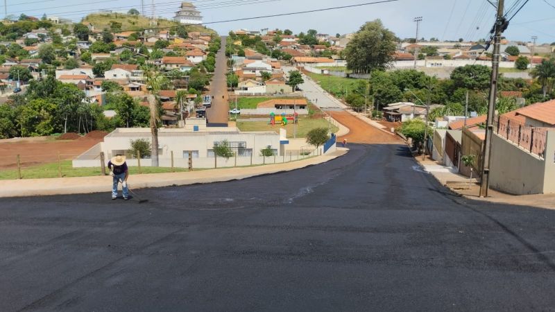 MICROPAVIMENTAÇÃO ASFALTICA NO JARDIM VENEZA