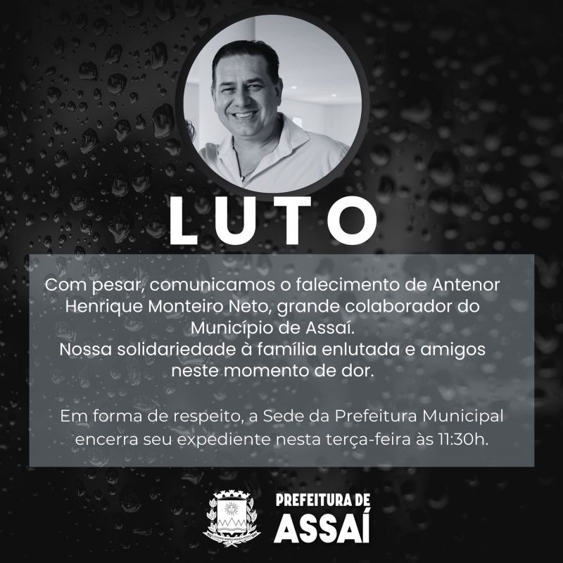 NOTA DE PESAR