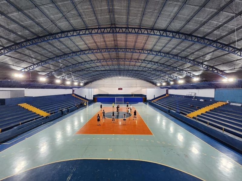 NOVA ILUMINAÇÃO DO GINÁSIO DE ESPORTES PAULÃO