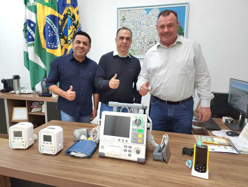 NOVOS EQUIPAMENTOS PARA O HOSPITAL MUNICIPAL.