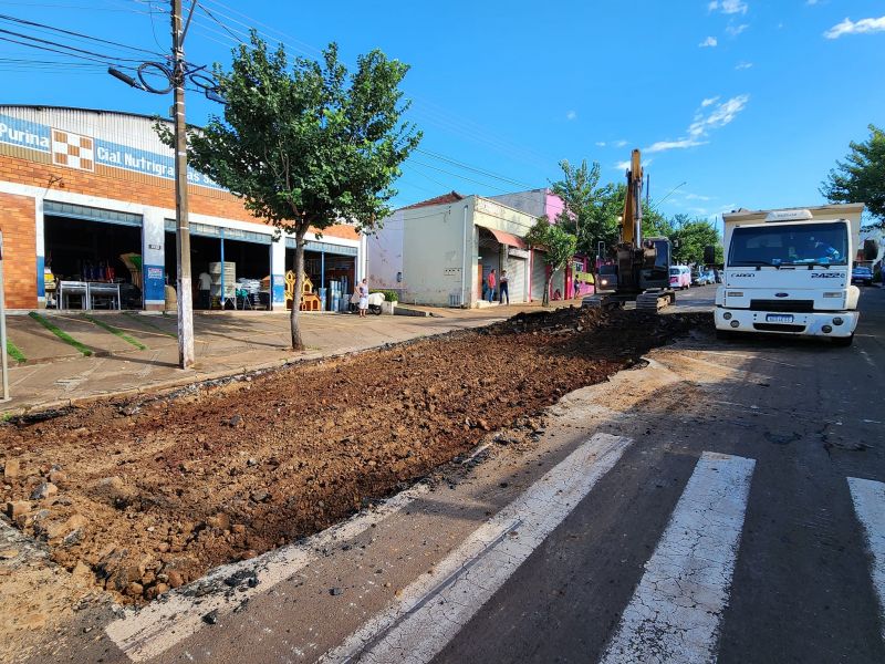 OBRA NA AVENIDA RIO DE JANEIRO CONTINUA AVANÇANDO