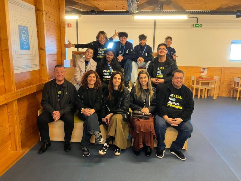 OS ALUNOS DO PROGRAMA “DE ASSAÍ PRO MUNDO” VISITAM AVEIRO