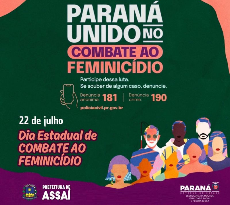 PARANÁ UNIDO CONTRA O FEMINICÍDIO
