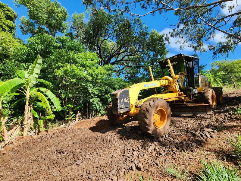 PATRULHA RURAL INICIA A READEQUAÇÃO DE CARREADORES NA SECÇÃO TIGRINHO