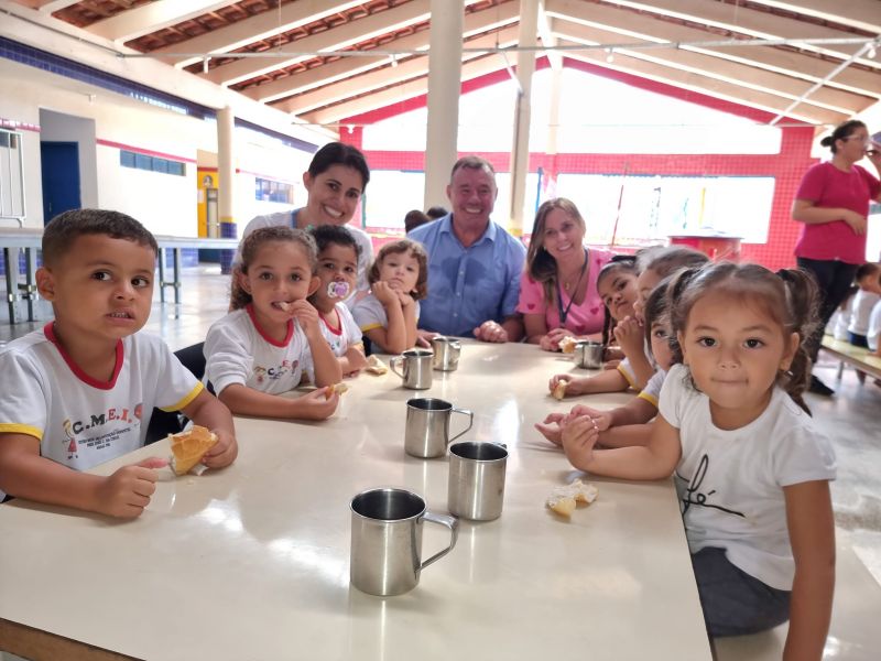 PREFEITO TUTI ACOMPANHA O VOLTA ÀS AULAS NA REDE MUNICIPAL