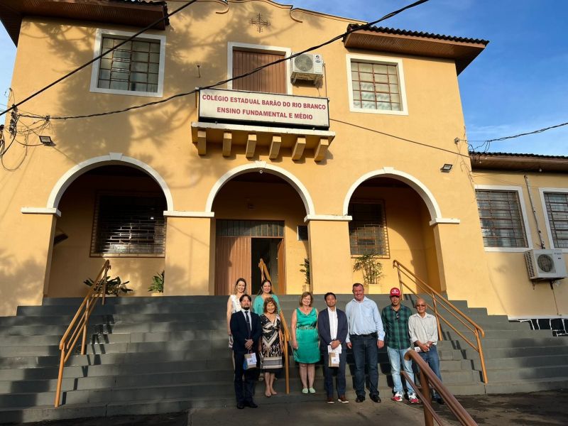 PREFEITO TUTI ACOMPANHA VISITA DO CONSUL DO JAPÃO NO BARÃO DO RIO BRANCO.