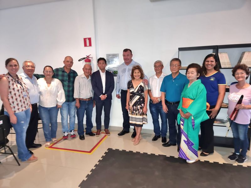 PREFEITO TUTI RECEBE O CONSUL ADJUNTO DO JAPÃO KAZUU WAKAEDA.