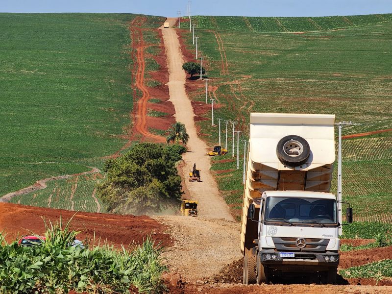 READEQUAÇÃO DA ESTRADA NA SECÇÃO PAINEIRA.