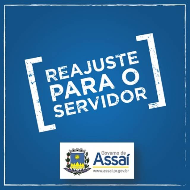 Reajuste para os servidores públicos