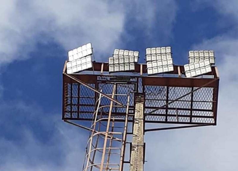 SUBSTITUIÇÃO DA ILUMINAÇÃO NO ESTADIO MUNICIPAL