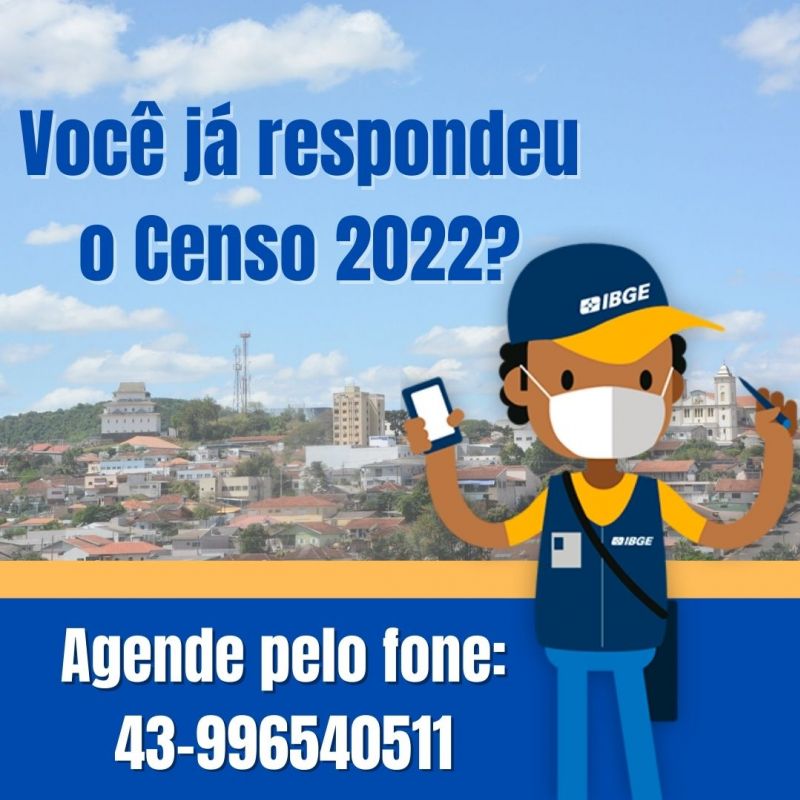 VOCÊ JÁ RESPONDEU O CENSO 2022?